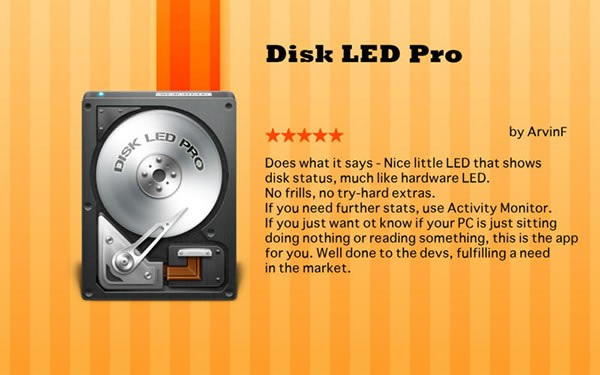 Disk LED Pro for Mac