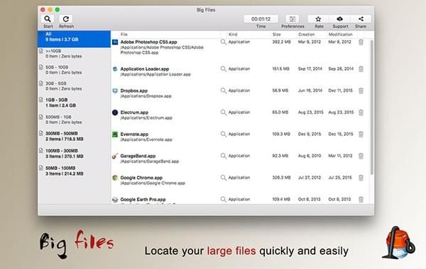 Big Files for Mac