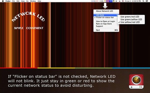 Network LED Mac
