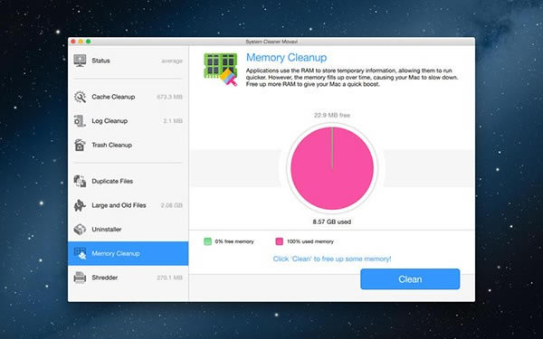 System Cleaner Movavi Mac