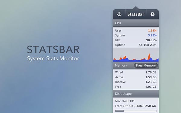 StatsBar Mac