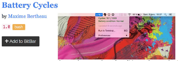 BitBar for Mac