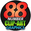 88 number clipart graphics for mac-88 number clipart graphics mac v1.1