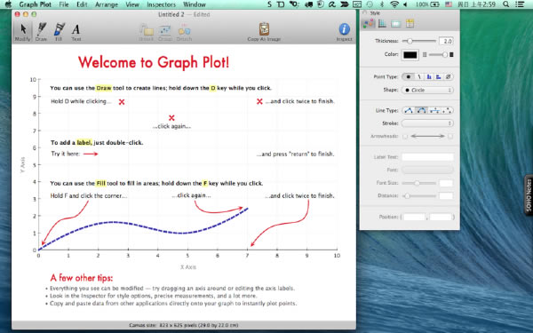 Graph Plot Mac