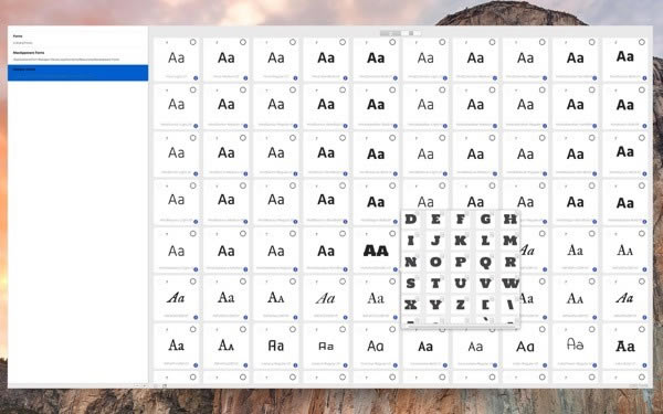 Font Manager Deluxe Mac