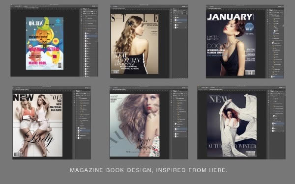 Magazine PSD file desig‪n Mac