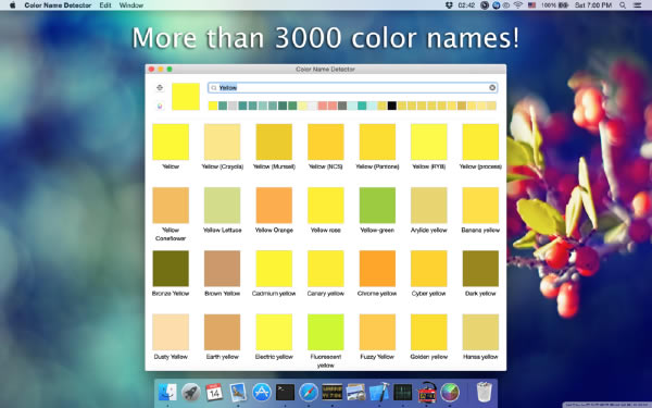 Color Name Detector Mac