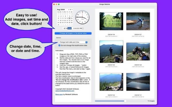 Image Redate Mac