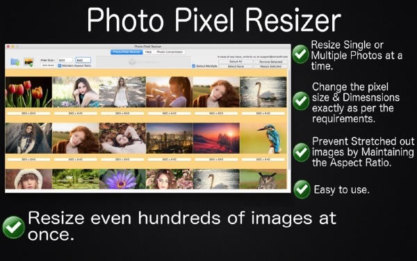 Photo Pixel Resizer Mac