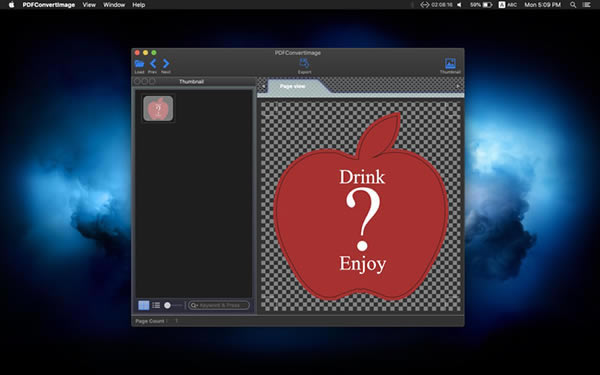 PDFConvertImage Mac