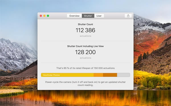 ShutterCheck for Mac