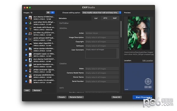 EXIF Studio for Mac