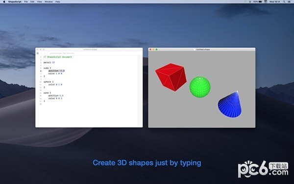 ShapeScript Mac