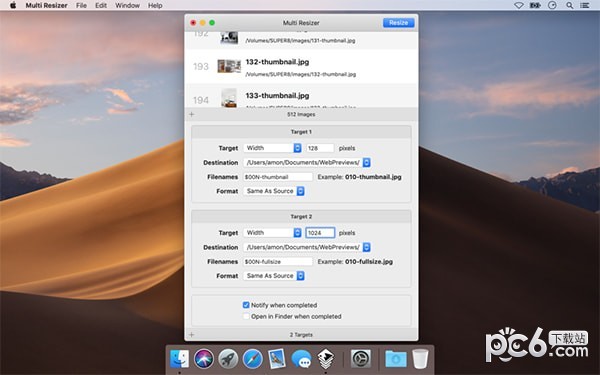 Multi Resizer for Mac