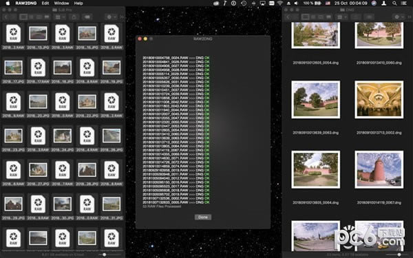 RAW2DNG Mac