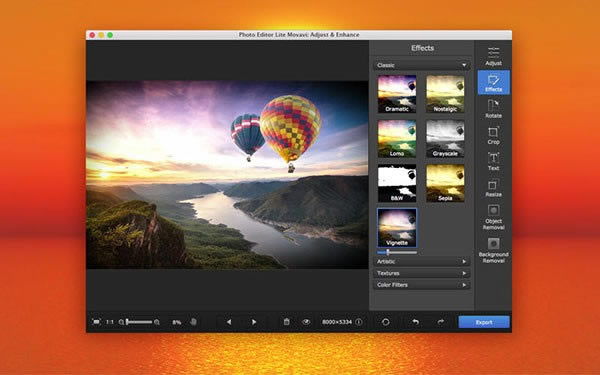 Photo Editor Lite Movavi for Mac