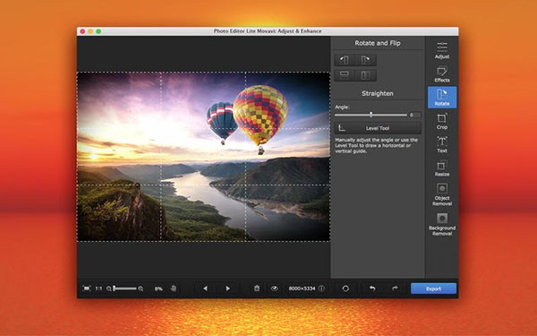 Photo Editor Lite Movavi Mac