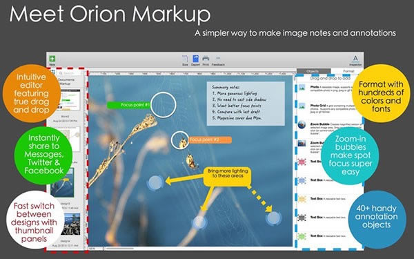 Orion Markup Mac