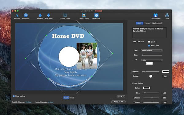 CD DVD Cover Pro for Mac