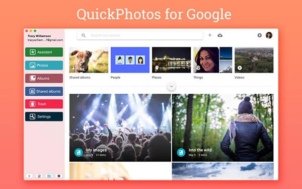 QuickPhotos for Google Mac