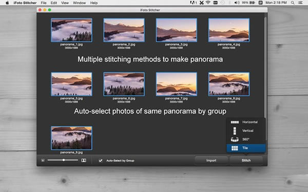 iFoto Stitcher for Mac