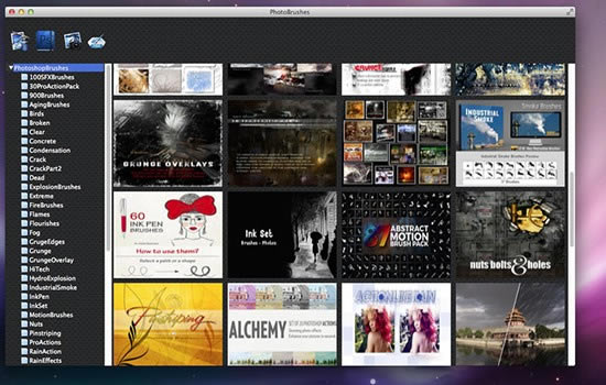 PhotoBrushes Mac