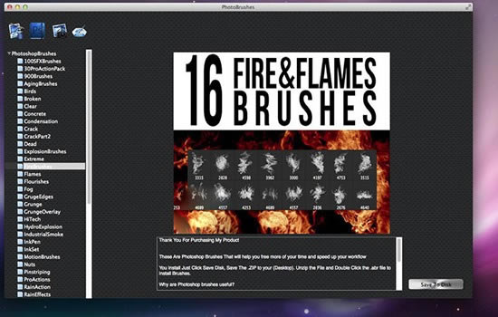 PhotoBrushes for Mac