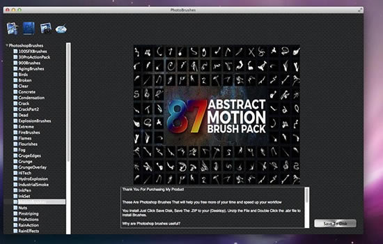 PhotoBrushes Mac