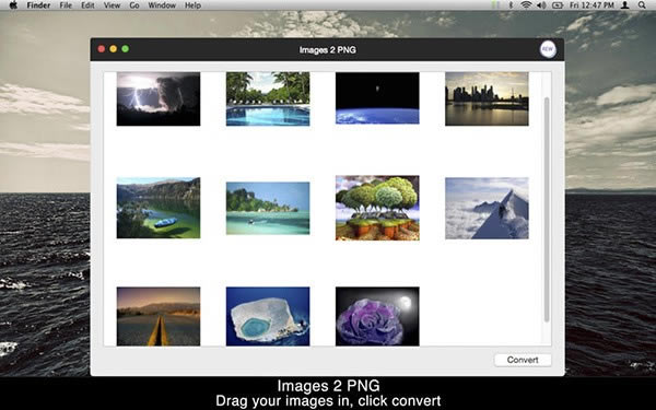 Images 2 PNG Mac