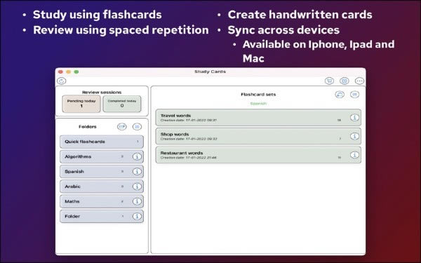 Study Cards Mac