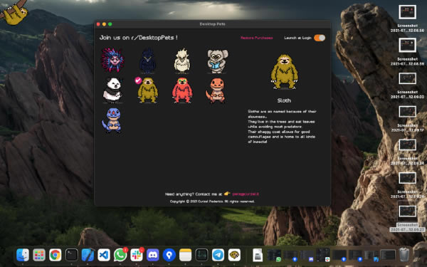Desktop Pets Mac