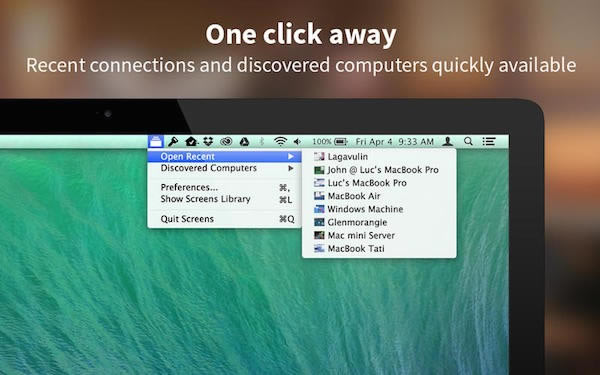 Screens for mac