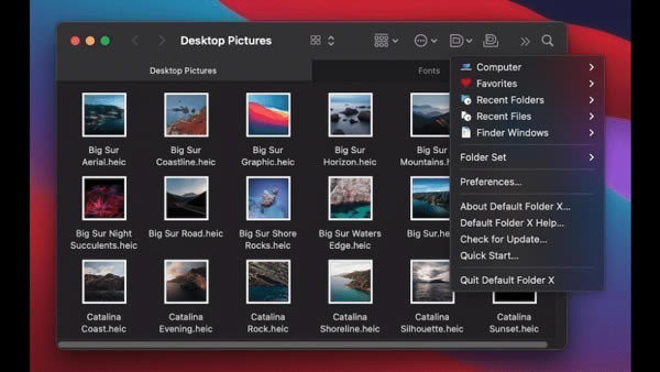 Default Folder X Mac