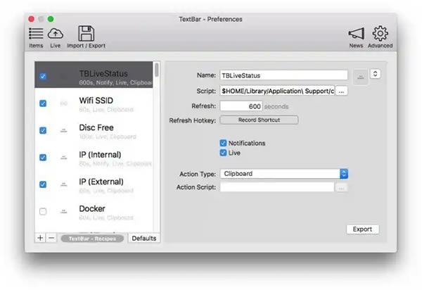 TextBar Mac-TextBar for mac V3.5.6վ