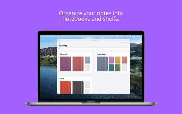Purple Notebook Mac