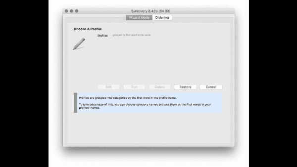 Syncovery for mac