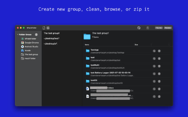WhatsFolder Mac