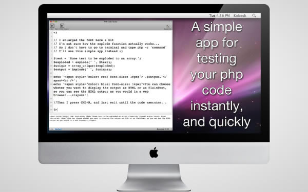 PHP Code Tester Mac