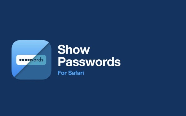 Show Passwords Mac