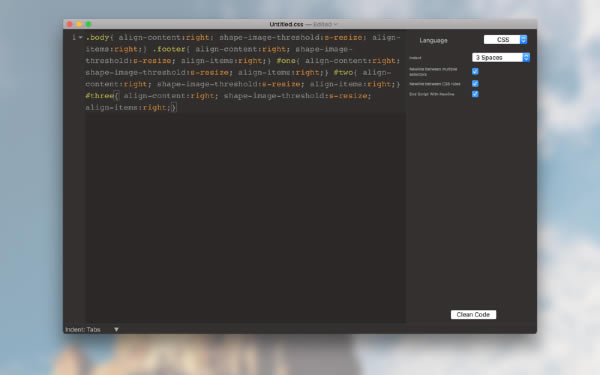 Code Cleaner Mac