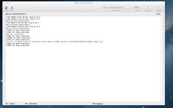 Spider Serial Terminal Mac