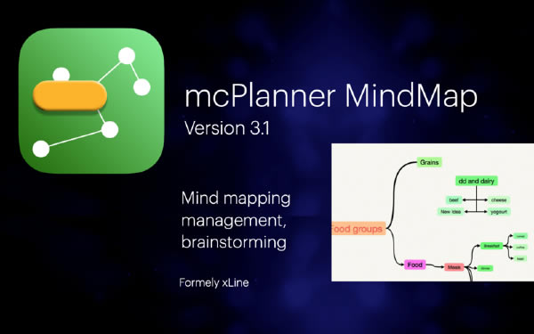 mcPlanner MindMap Mac