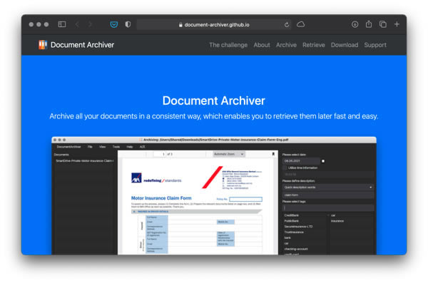 Document Archiver Mac