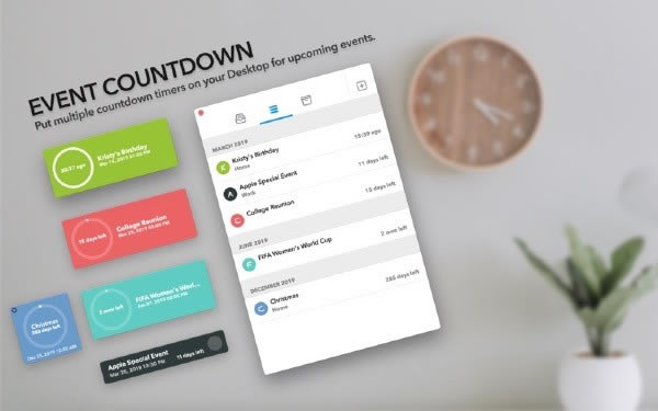 Event Countdow‪n‬ Mac