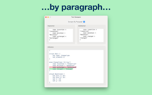 Text Compar‪e‬ Mac