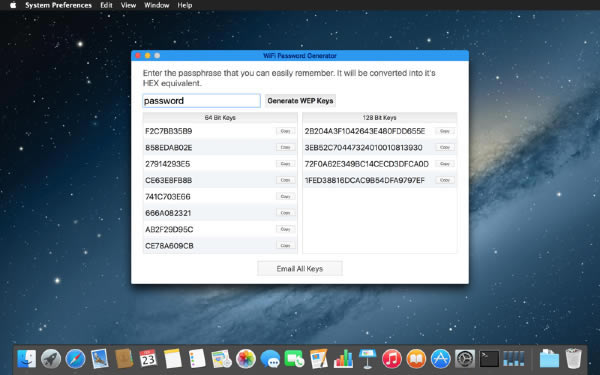 Wifi Password Generator Mac