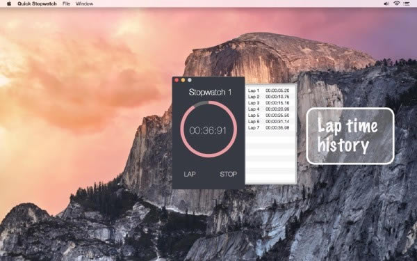 Quick Stopwatch Mac