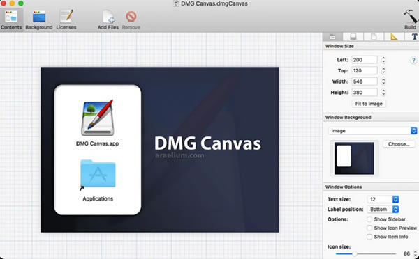 DMG Canvas for mac