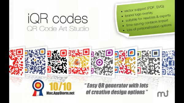 iQR codes Mac