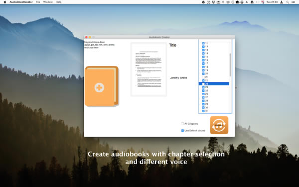 Audiobook Creator Mac